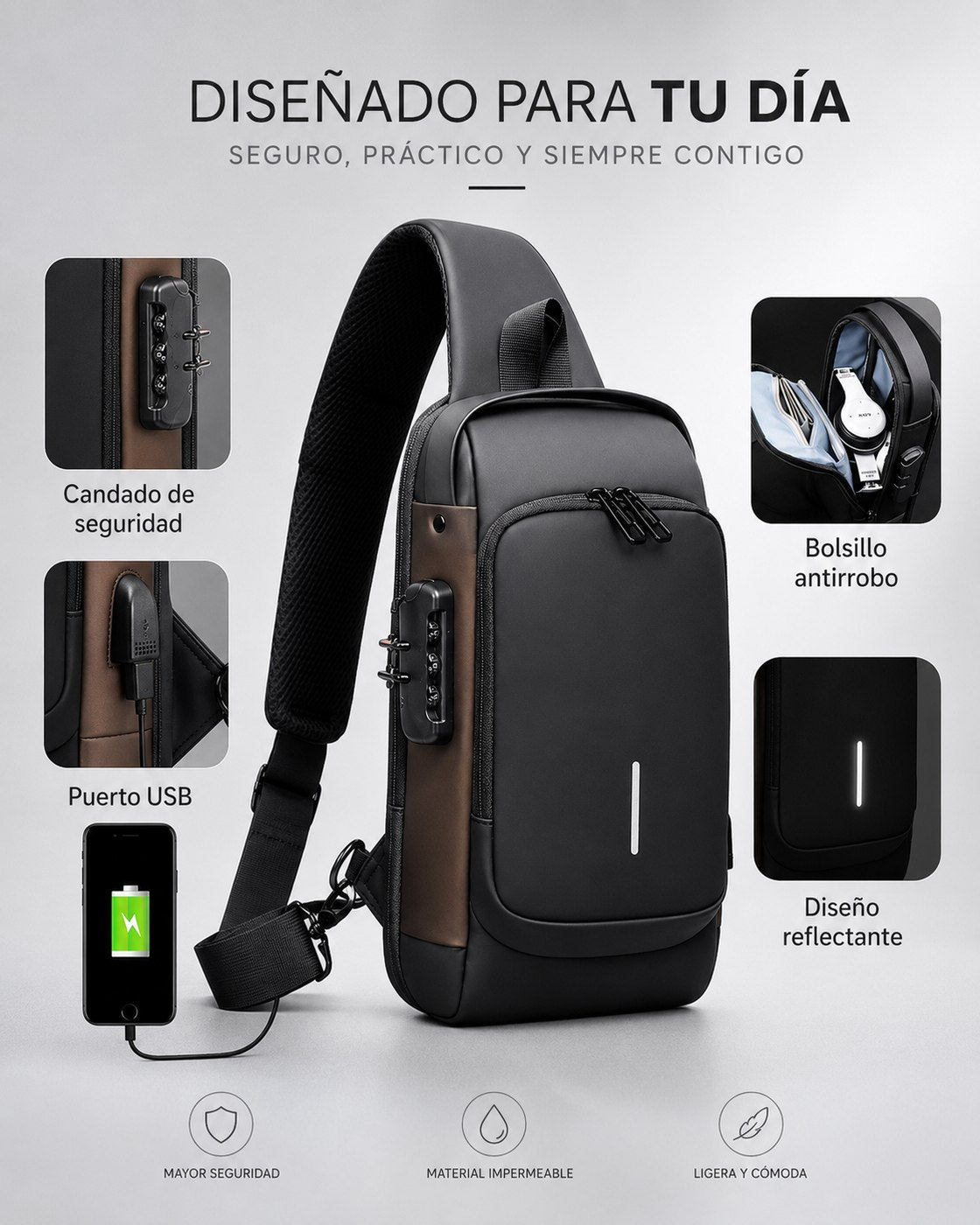 Bandolera Antirrobo